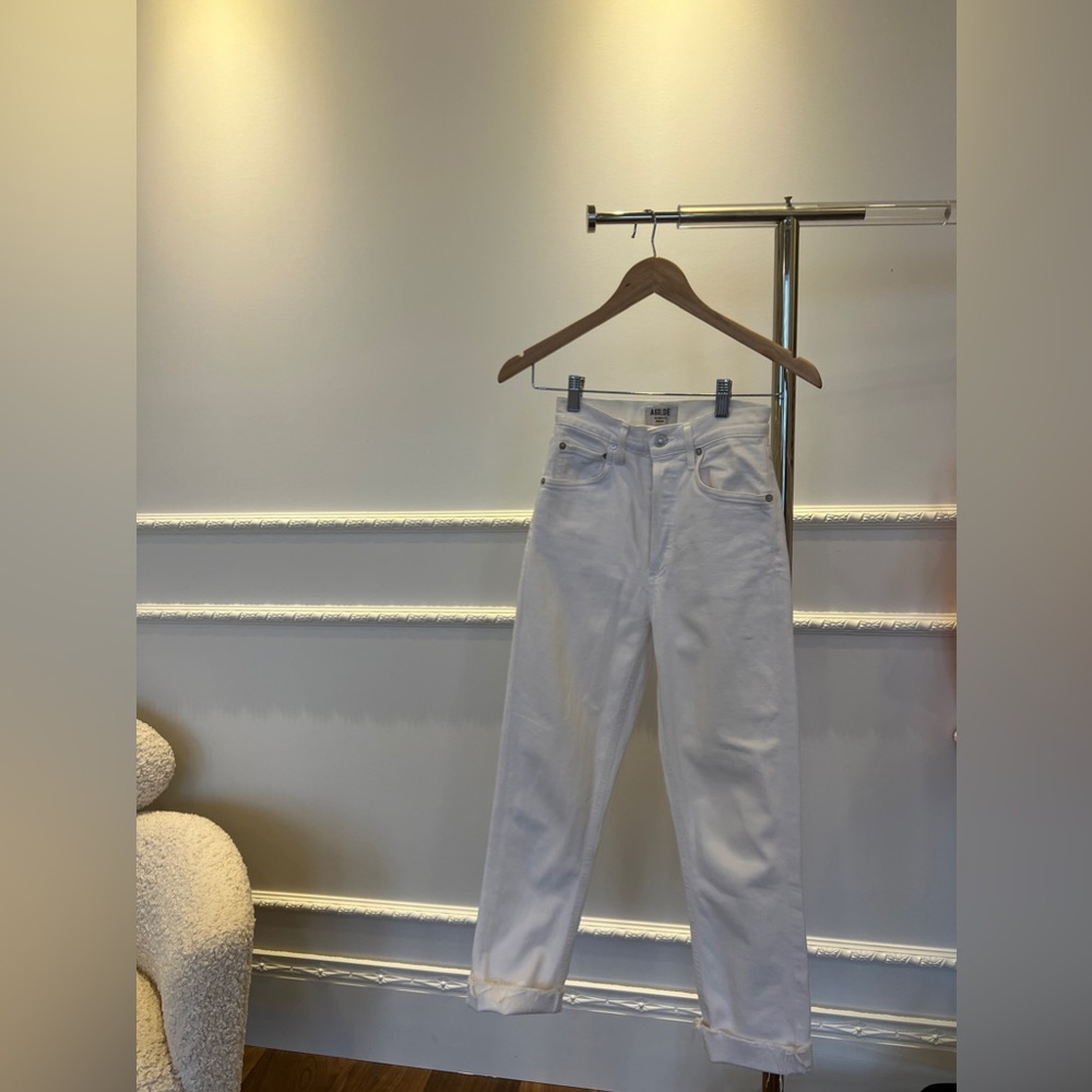 Agolde - size 23 - white